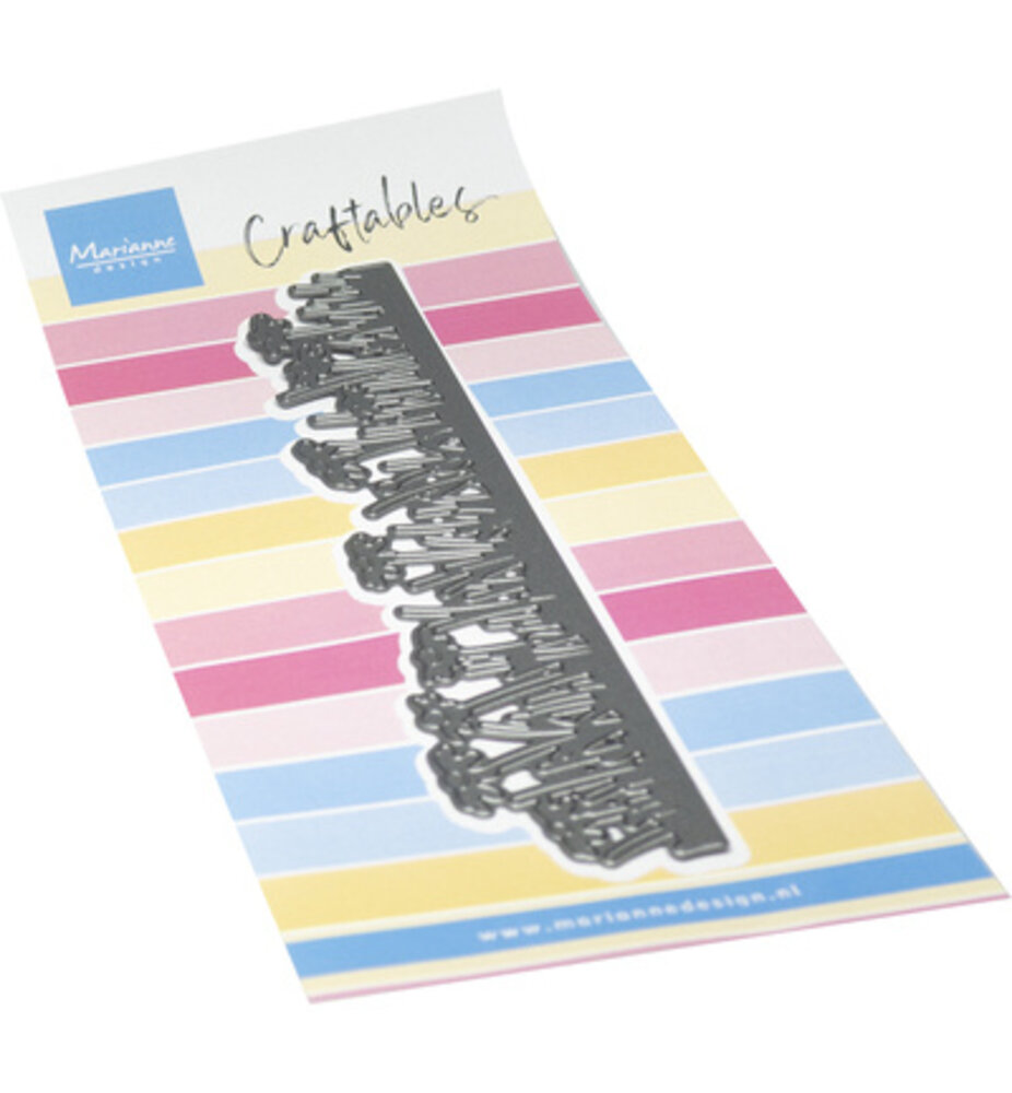 Marianne Design PRE-ORDER Craftables Meadow Border (CR1720)