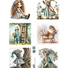 Marianne Design PRE-ORDER Knipvel A4 Dreamy Spring by Fairybells (FB2508)