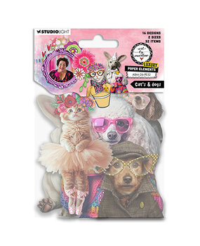 Studio Light PRE-ORDER Paper Elements Cat's & Dogs (ABM-26-PE52)