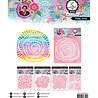 Studio Light Masking Stencil Funky Spiral (ABM-26-MASK383) Studio Light Masking Stencil Funky Spiral (ABM-26-MASK383)