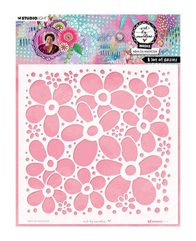 Studio Light PRE-ORDER Masking Stencil A lot of Daisies (ABM-26-MASK384)