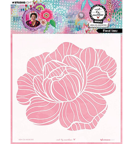 Studio Light Masking Stencil Floral Lines (ABM-26-MASK385) Studio Light Masking Stencil Floral Lines (ABM-26-MASK385)
