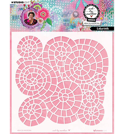 Studio Light PRE-ORDER Masking Stencil Labyrinth (ABM-26-MASK386) Studio Light PRE-ORDER Masking Stencil Labyrinth (ABM-26-MASK386)