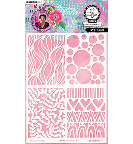 Studio Light PRE-ORDER Masking Stencil ATC-Tinies (ABM-26-MASK387)
