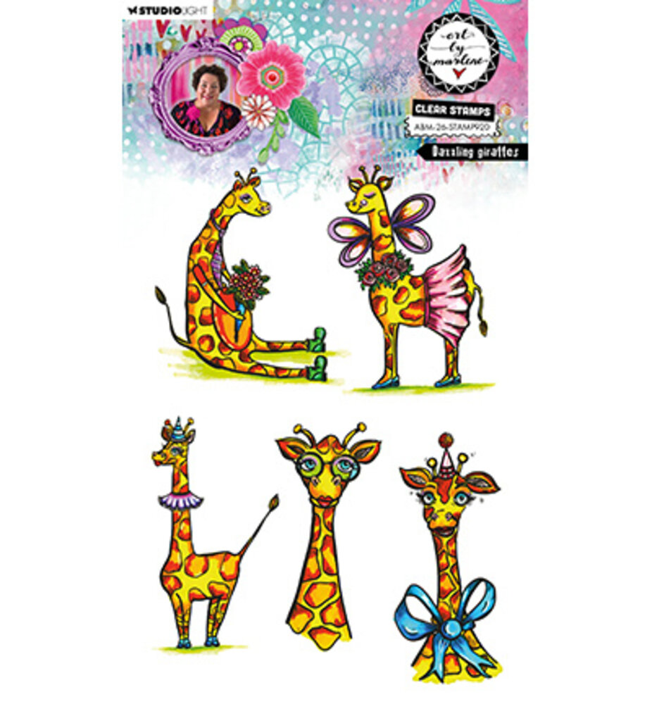 Studio Light Clear Stamp Dazzling Giraffes (ABM-26-STAMP920)