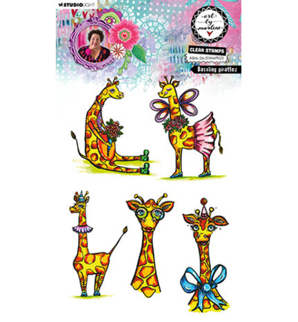 Studio Light PRE-ORDER Clear Stamp Dazzling Giraffes (ABM-26-STAMP920)