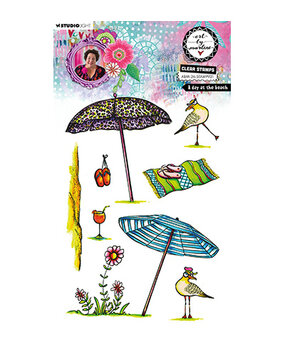 Studio Light PRE-ORDER Clear Stamp A day at the Beach (ABM-26-STAMP921)