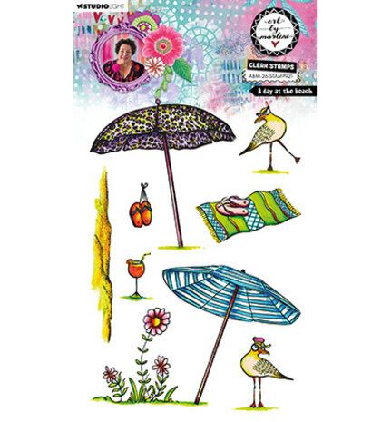Studio Light PRE-ORDER Clear Stamp A day at the Beach (ABM-26-STAMP921)