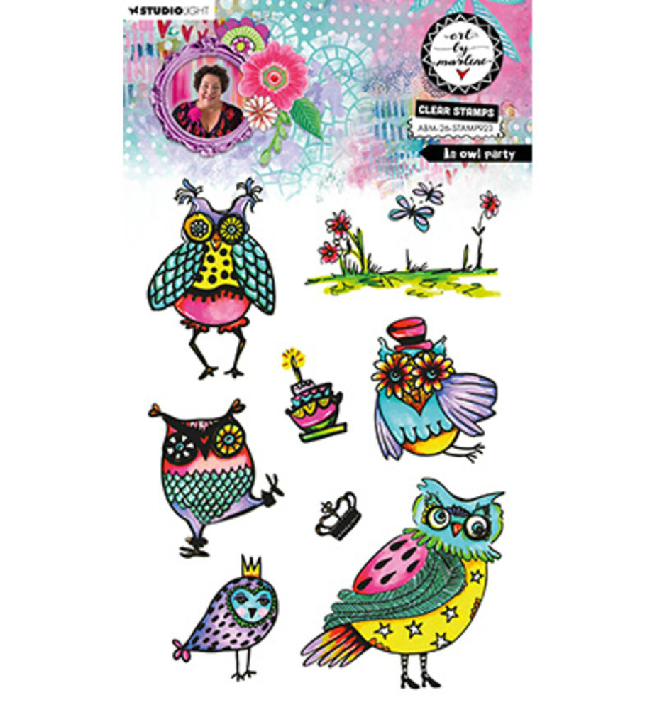 Studio Light Clear Stamp An Owl Party (ABM-26-STAMP923)