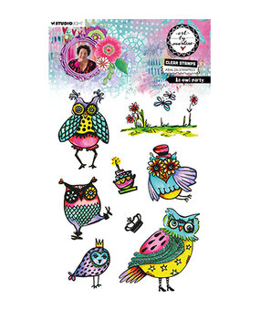 Studio Light Clear Stamp An Owl Party (ABM-26-STAMP923)