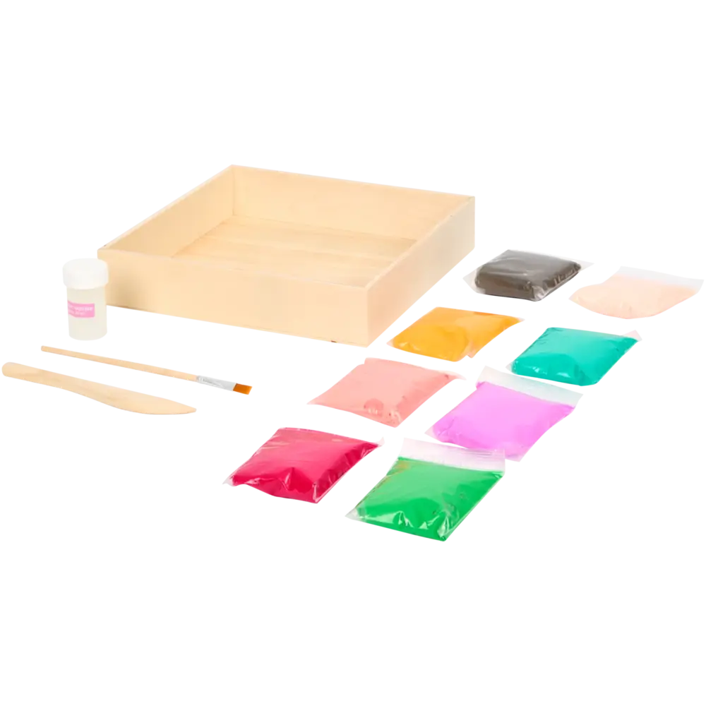 Craft Sensations Pink Flower Air Drying Clay Set (3214291)