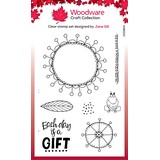 Woodware Petal Doodles It's A Gift Clear Stamps (JGS864) (OUTLET)
