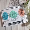 Woodware Petal Doodles Happy Soul Clear Stamps (JGS856) (OUTLET)