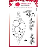 Woodware Big Bubble Bauble Joy Clear Stamps (JGS816) (OUTLET)