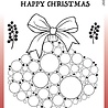 Woodware Big Bubble Bauble Twigs & Berries Clear Stamps (JGS815) (OUTLET)