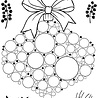 Woodware Big Bubble Bauble Twigs & Berries Clear Stamps (JGS815) (OUTLET)