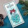 Woodware Big Bubble Bauble Best Wishes Clear Stamps (JGS814) (OUTLET)