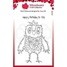 Woodware Fuzzy Friends Hugo Clear Stamp (JGS769) (OUTLET)
