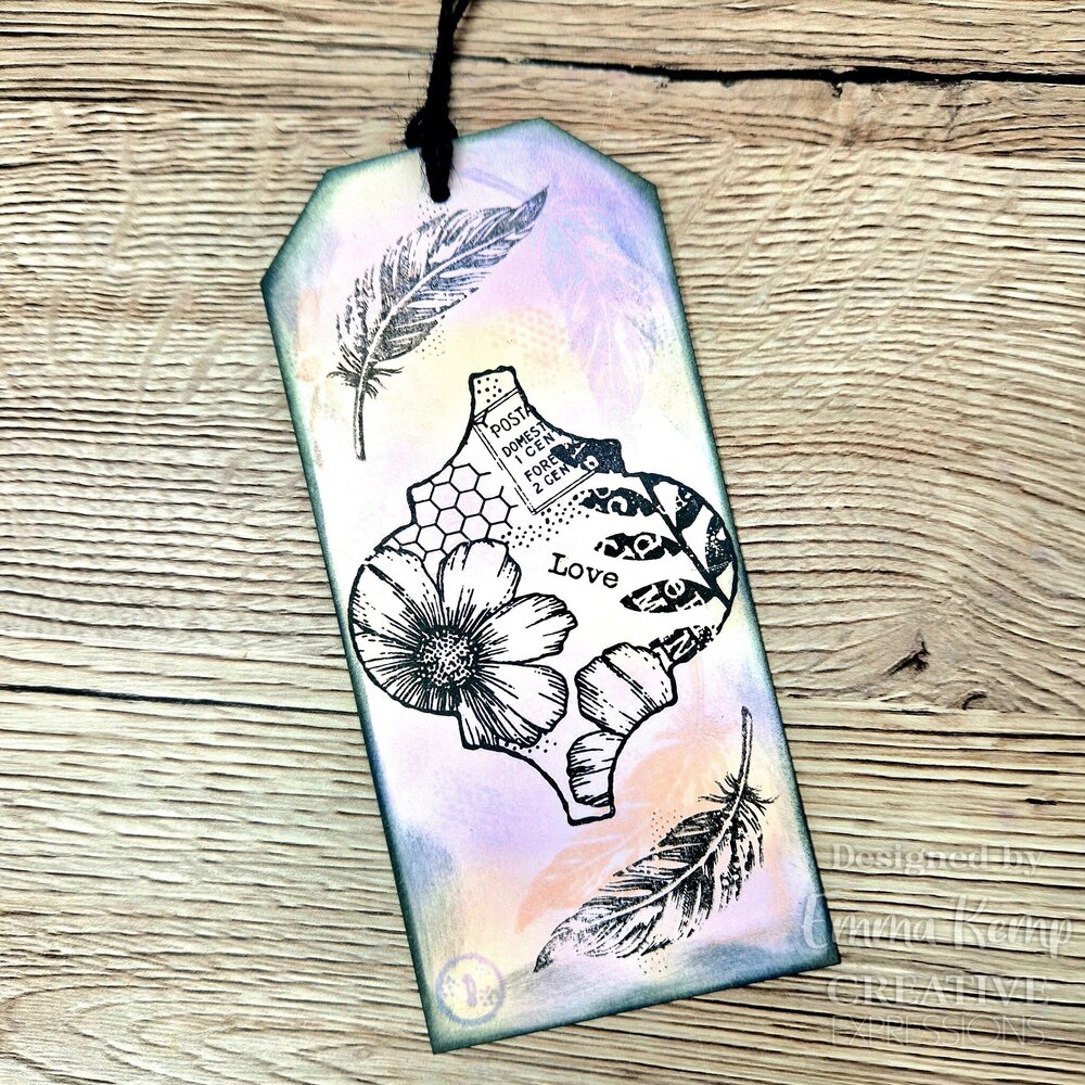 Woodware Vintage Tiles Clear Stamps (FRS986) (OUTLET)