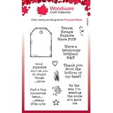 Woodware Tagged Greeings Clear Stamps (FRS974) (OUTLET)