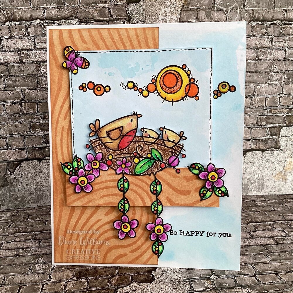 Woodware Bird Nest Clear Stamps (FRS972) (OUTLET) Woodware Bird Nest Clear Stamps (FRS972) (OUTLET)