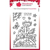 Woodware Flower Mound Clear Stamps (FRS967) (OUTLET)