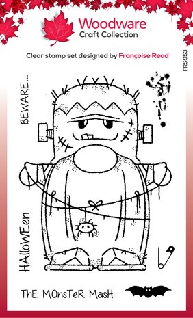 Woodware Frank Gnome Clear Stamps (FRS953) (OUTLET)