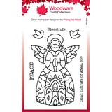 Woodware Angel Blessings Clear Stamps (FRS948) (OUTLET)