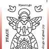 Woodware Angel Blessings Clear Stamps (FRS948) (OUTLET)