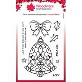 Woodware Christmas Bell Clear Stamps (FRS947) (OUTLET)
