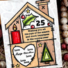 Woodware Christmas House Clear Stamps (FRS940) (OUTLET)