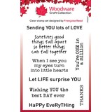 Woodware Happy Everything Clear Stamps (FRS933) (OUTLET)