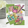 Woodware Happy Everything Clear Stamps (FRS933) (OUTLET)