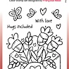 Woodware Flower Envelope Clear Stamps (FRS929) (OUTLET)