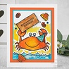 Woodware Mr Crab Clear Stamps (FRS924) (OUTLET)
