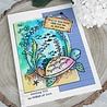 Woodware Underwater Oval Frame Clear Stamps (FRS921) (OUTLET)