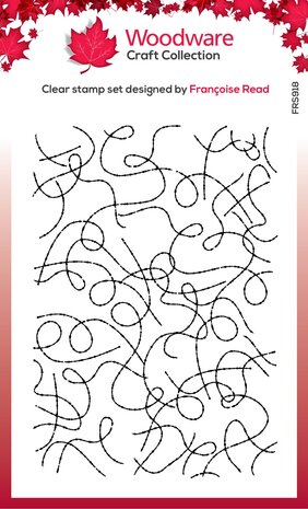 Woodware Threads Clear Stamp (FRS918) (OUTLET)