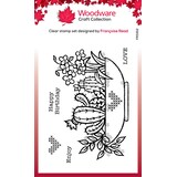 Woodware Plant Display Clear Stamp (FRS912) (OUTLET)