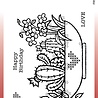 Woodware Plant Display Clear Stamp (FRS912) (OUTLET)