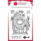 Woodware Fairy Door Clear Stamp (FRS849) (OUTLET)