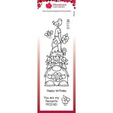Woodware Floral Hat Clear Stamp (FRS414) (OUTLET)