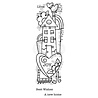 Woodware Rainbow House Clear Stamp (FRS409) (OUTLET)