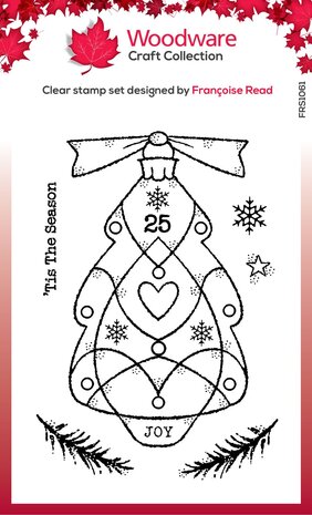Woodware Glass Tree Clear Stamps (FRS1061) (OUTLET) Woodware Glass Tree Clear Stamps (FRS1061) (OUTLET)