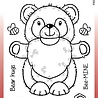 Woodware Honey Bear Gnome Clear Stamps (FRS1032) (OUTLET) Woodware Honey Bear Gnome Clear Stamps (FRS1032) (OUTLET)