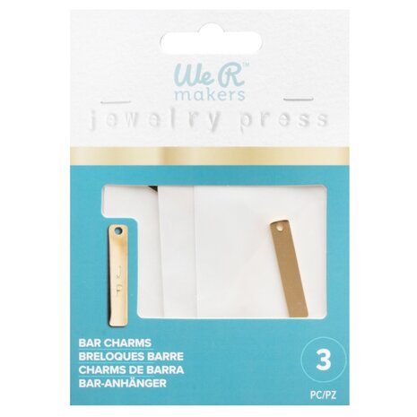 We R Makers Jewelry Press Charms Stainless Steel Bar (3pcs) (60000643) (OUTLET)