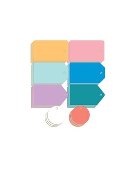 We R Makers Jewelry Press Chipboard Tags (24pcs) (60000327) (OUTLET)