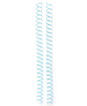 We R Makers Cinch Wire 0.625 Inch Spiral Aqua (4pcs) (60000025) (OUTLET)