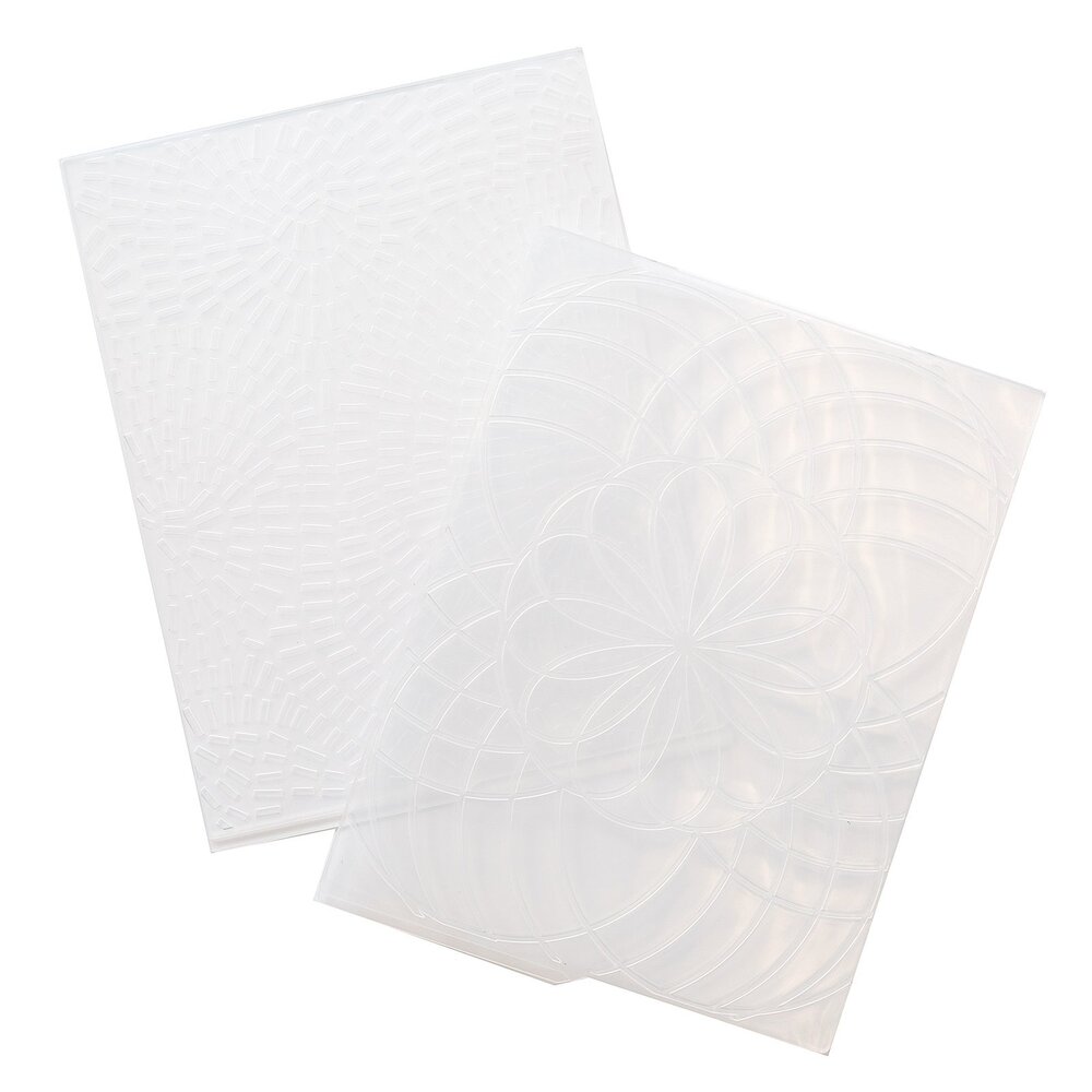 We R Makers Shimelle Revolution Embossing Folder (2pcs) (661205) (OUTLET)