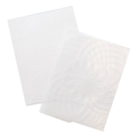 We R Makers Shimelle Revolution Embossing Folder (2pcs) (661205) (OUTLET)
