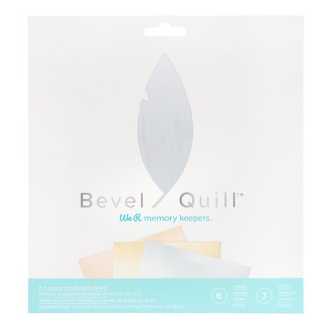 We R Makers Bevel Quill Bevel Board Sheets Metallic (661146) (OUTLET) We R Makers Bevel Quill Bevel Board Sheets Metallic (661146) (OUTLET)